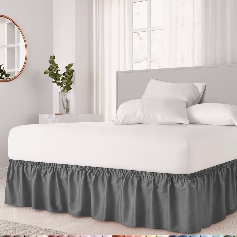 King size dust ruffle-New